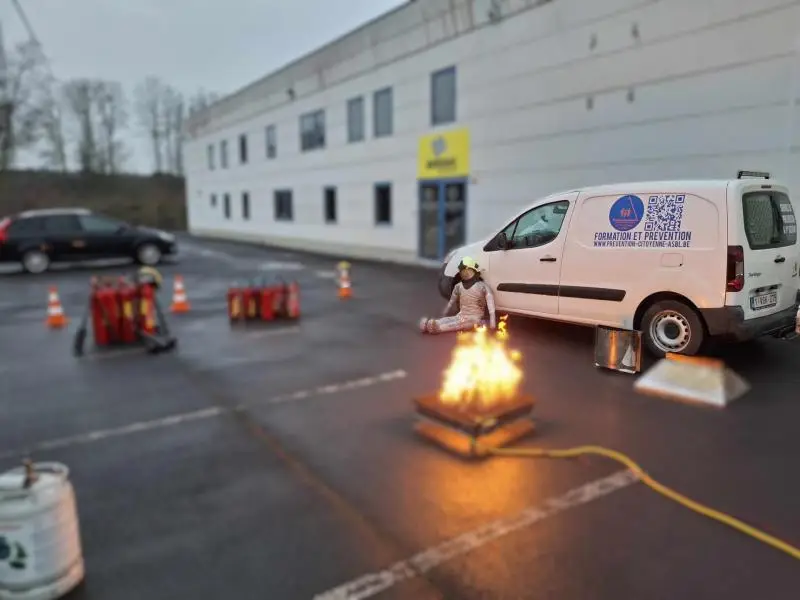 Formation à la lutte incendie