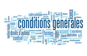 Conditions générales de vente milieu professionnel